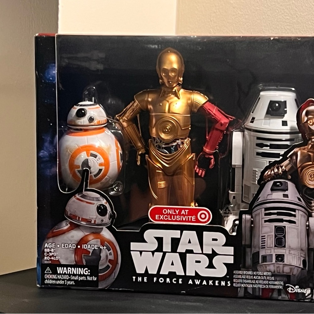 Star Wars The Force Awakens Action Figure Set.  Target exclusive
